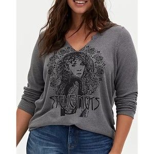 6X Torrid Stevie Nicks Gypsy Woman waffle knit tunic NWT